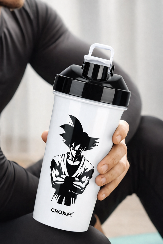 Coreflex Anime Workout Shaker 600ml - Protein Shaker for Gym